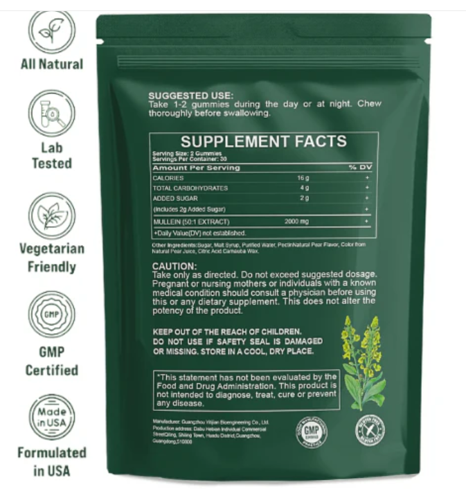 VitaCare Mullein Gummies